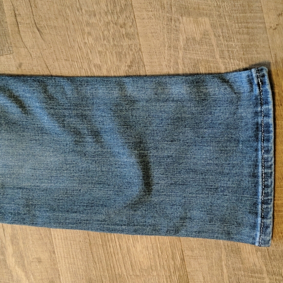 COWGIRL TUFF Sonora bootcut blingy Aztec embroidered blue jeans JS0N0R sz 24x33L - Picture 8 of 15